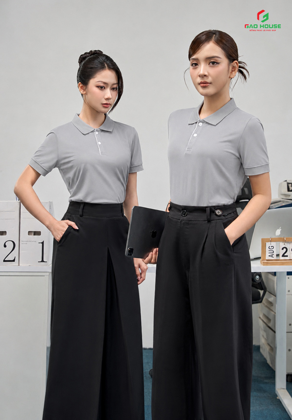 đồng phục xám