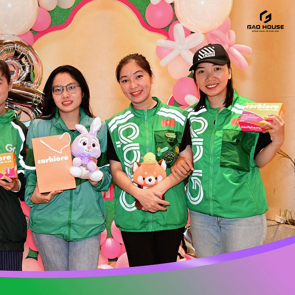 màu áo đồng phục grab 