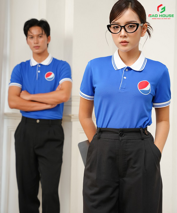 Thiết kế hình in áo đồng phục điện máy xanh 