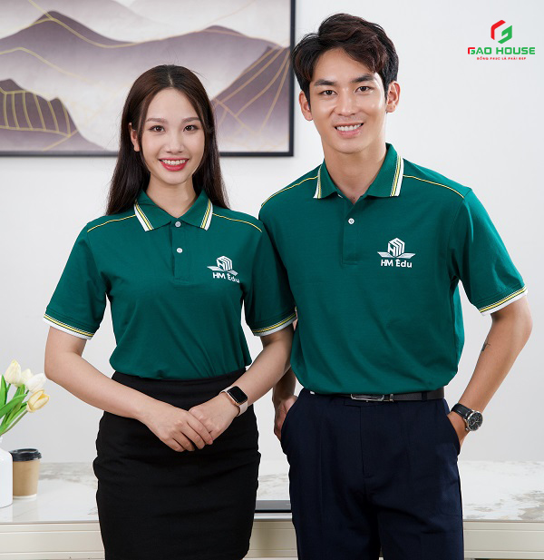 Vải EcoX may áo thun đồng phục