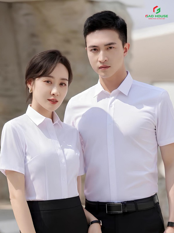 Vải Katex may đồng phục sơ mi công sở