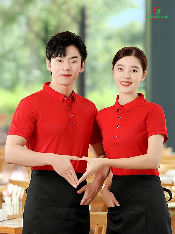 áo đồng phục nhà hàng tây ninh tại Gạo House