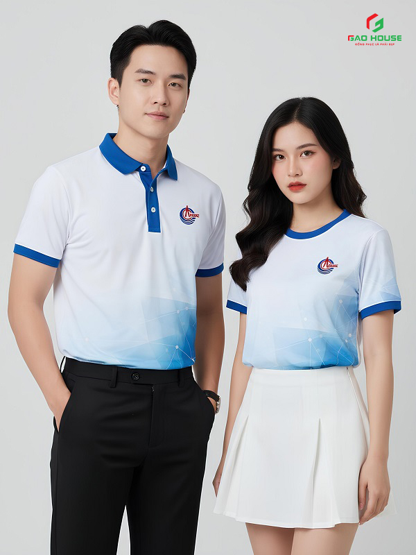 Áo polo đồng phục 3D