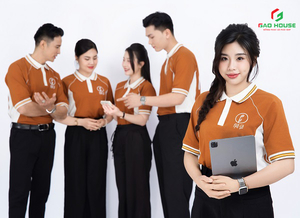 áo polo đồng phục nhà hàng tại hưng yên