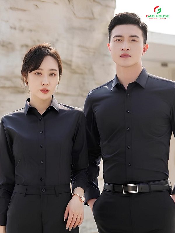 áo sơ mi đồng phục công sở tại lâm đồng