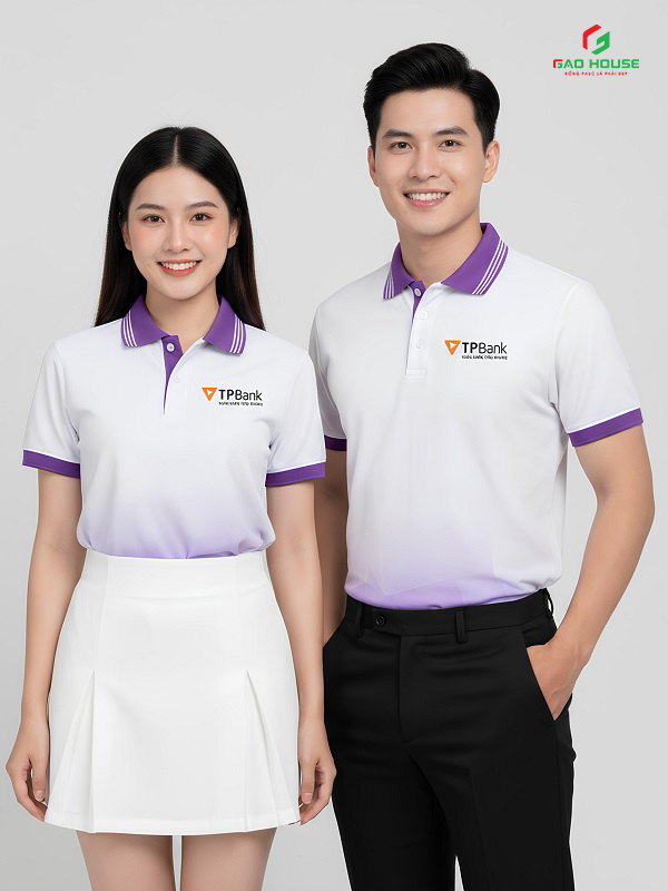 Đồng phục màu tím đẹp