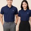 đồng phục polo công ty màu xanh than