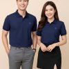 đồng phục polo công ty màu xanh than