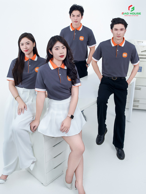 in đồng phục công ty Hà Nội