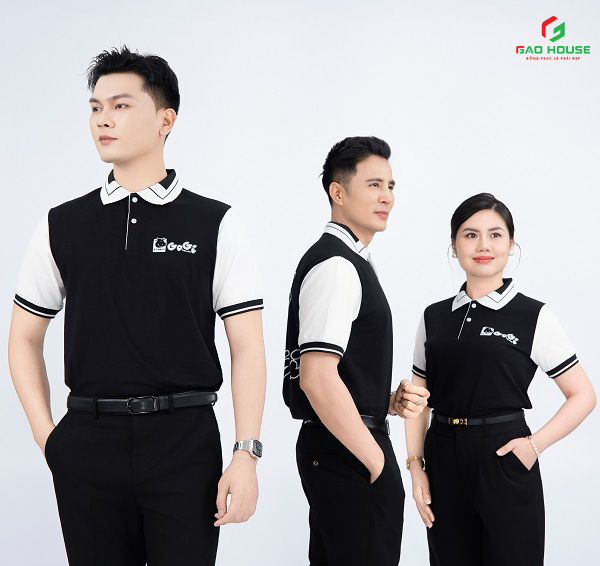 may áo polo đồng phục nhà hàng tại hưng yên