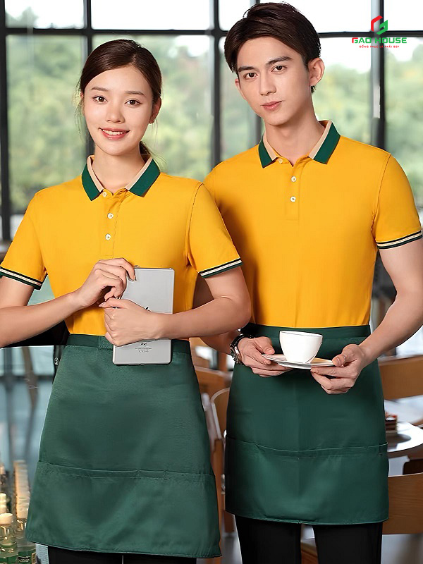 May đồng phục nhà hàng Hà Nội