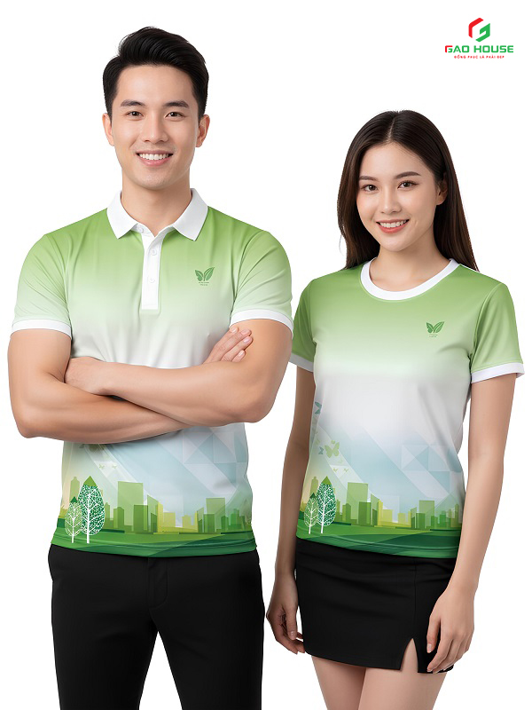 May in đồng phục công ty 3D ở Hà Nội