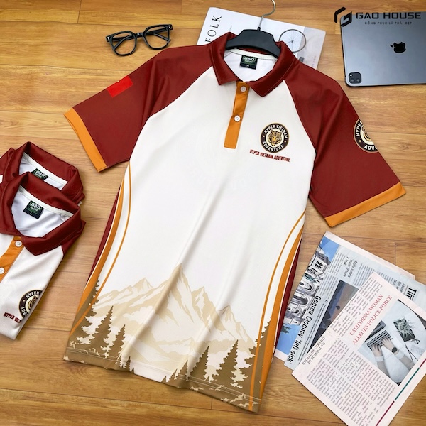 Vị trí in logo áo polo đồng phục