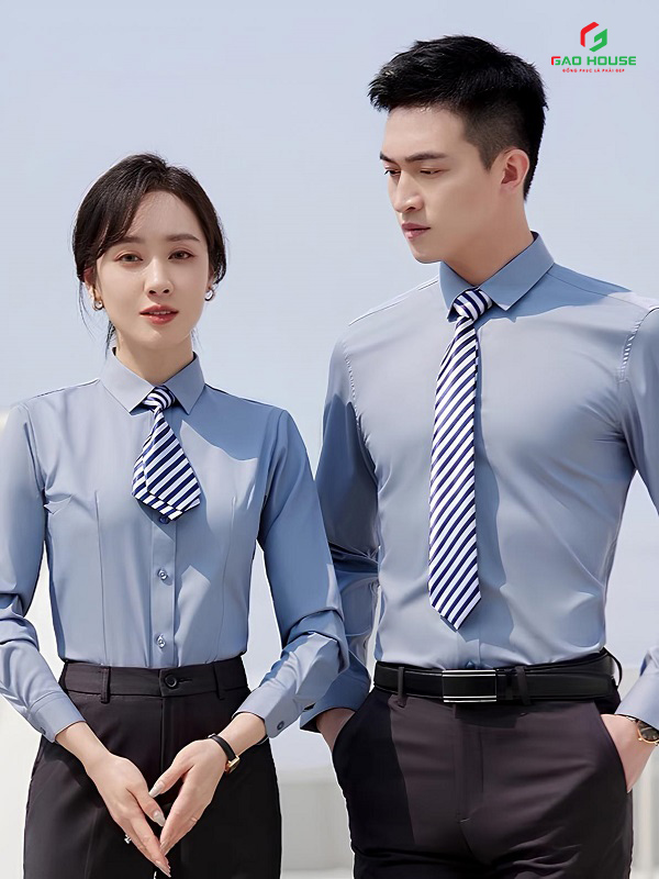 Áo sơ mi đồng phục công sở Hải Phòng