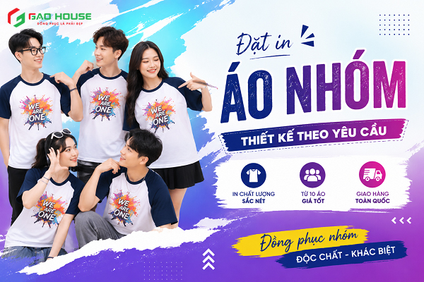 đặt in áo đồng phục nhóm