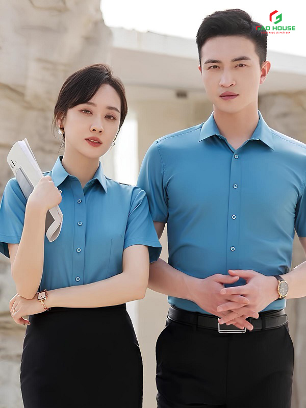 áo sơ mi đồng phục công sở tại hậu giang