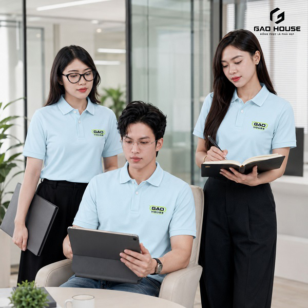 áo thun polo đồng phục công ty tại quảng bình