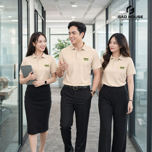 áo thun polo đồng phục tại hậu giang