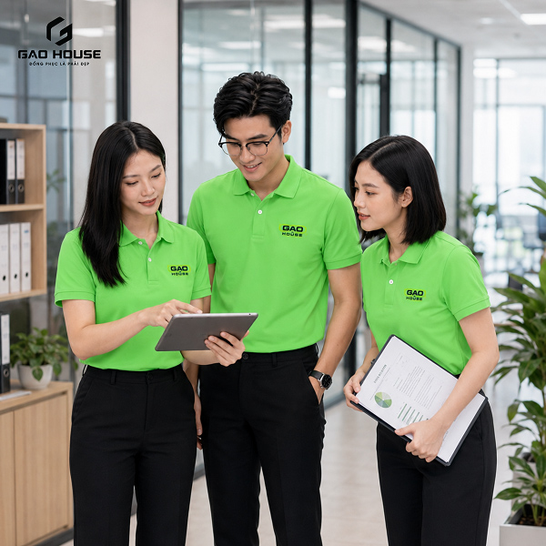 áo thun polo đồng phục tại vĩnh phúc